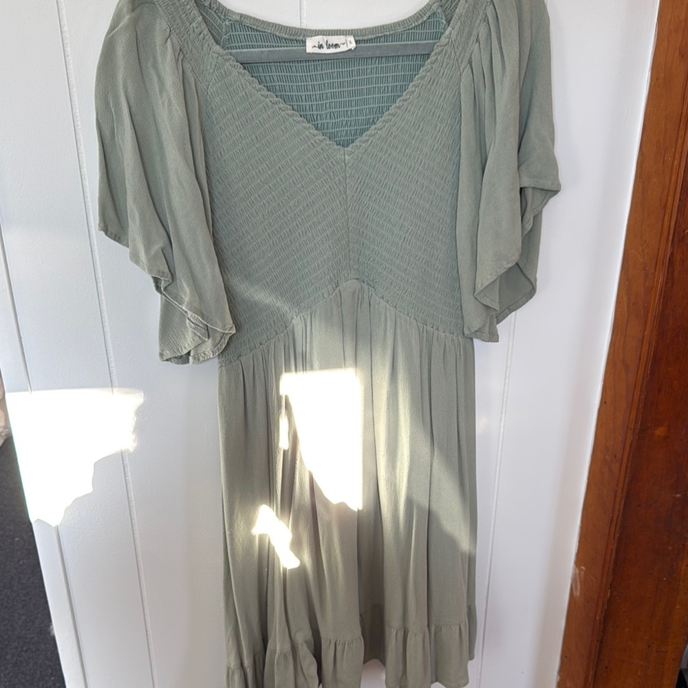 Sage Green Dress